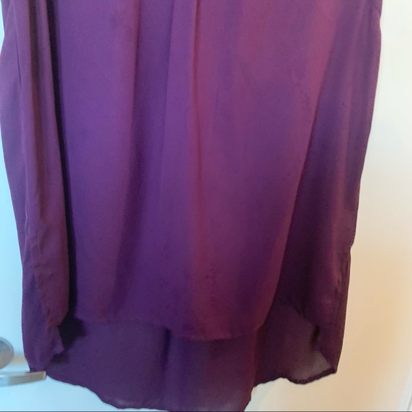 Womens Plus Size MPH Collection Purple Tank Top 2X - Picture 3 of 9